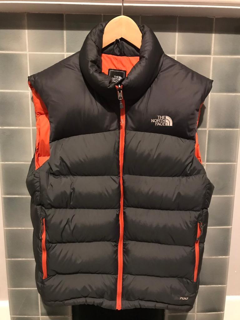 north face 700 orange
